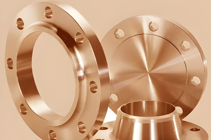Copper flanges